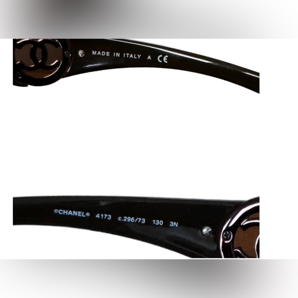 Authentic Chanel Sunglasses 2011 Made In Italy 4173 c.296/73 130 Discontinued - Picture 16 of 16